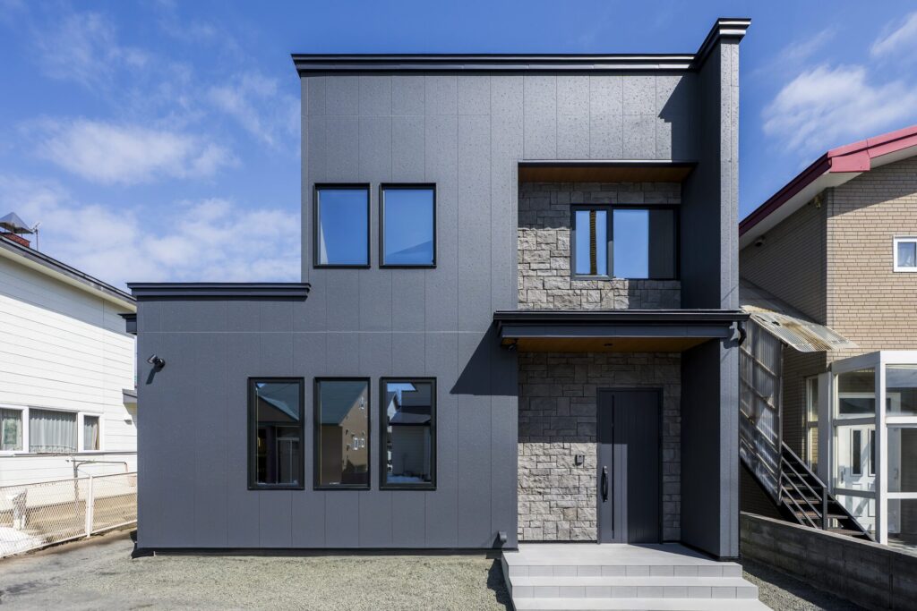 モダンな外観デザイン