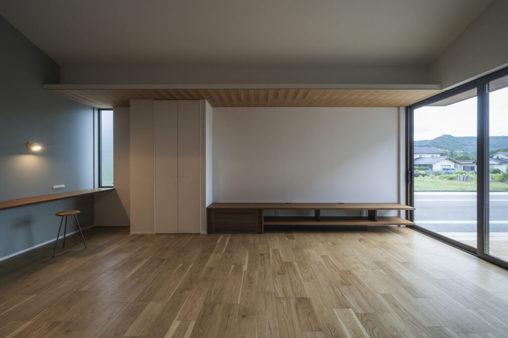 大開口のリビング