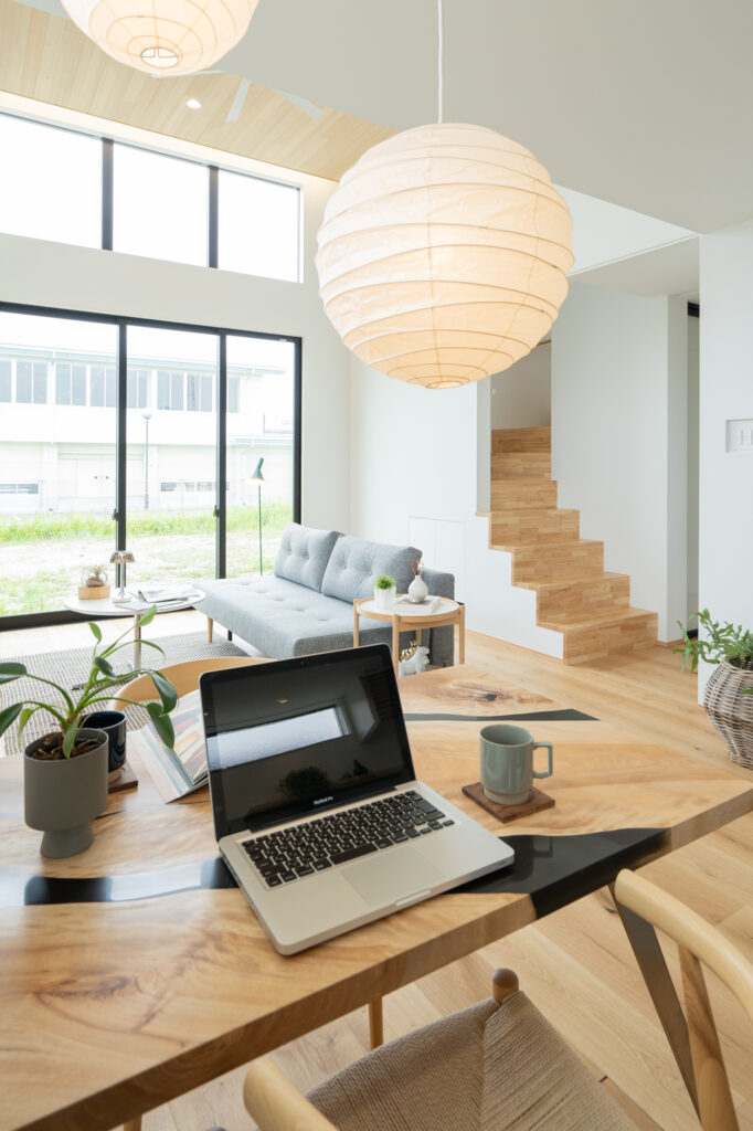 開放的なリビング