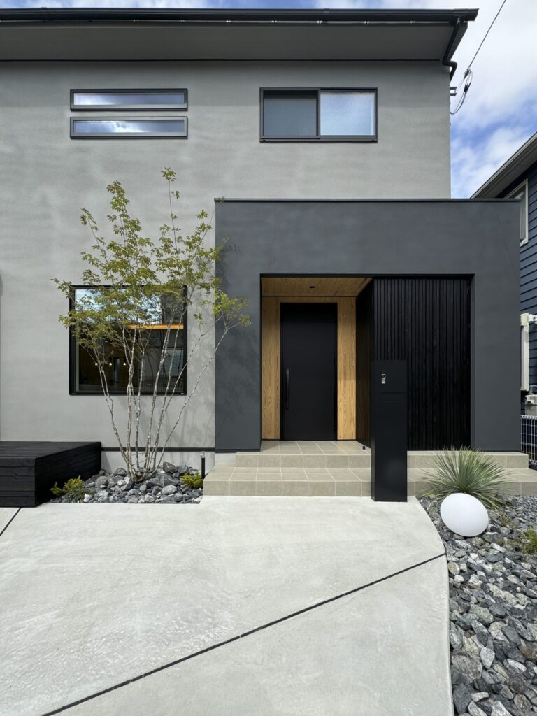 モダンな外観デザイン