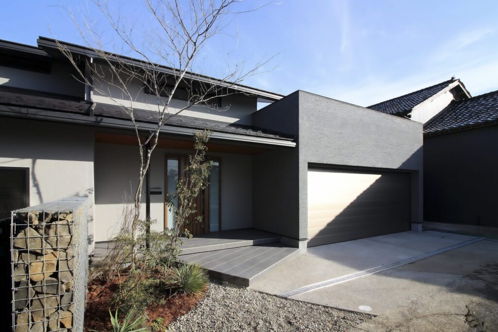 落ち着きのある外観デザイン