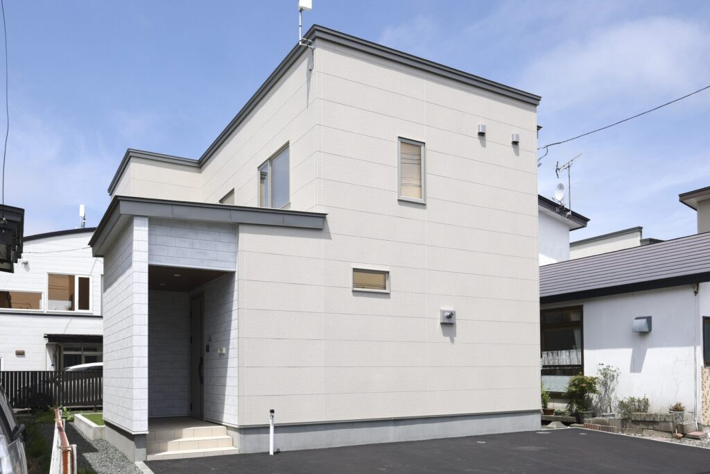 シンプルな外観デザイン