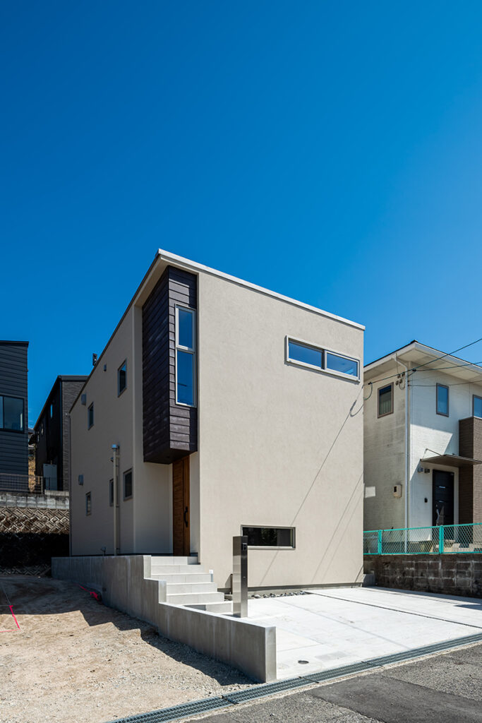 シンプルな外観